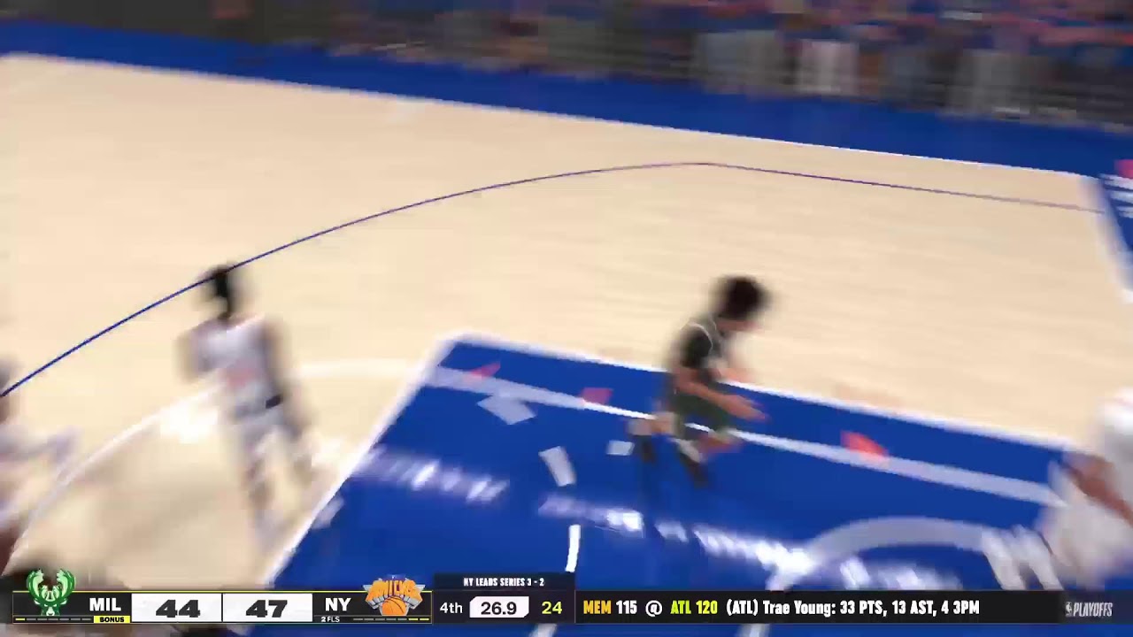 Bucks vs Knicks PLAYOFFS game 6 rnd1 | NBA 2K PS5 | LEVEL 5 of 6