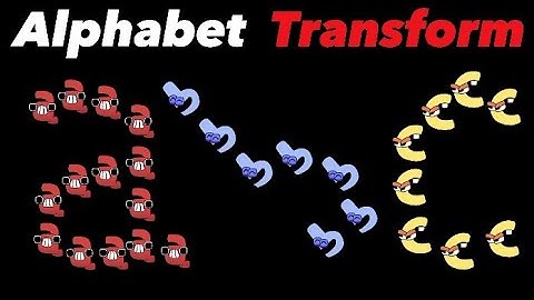 Alphabet Lore Snakes Transform Lowercase Letters (A-Z)