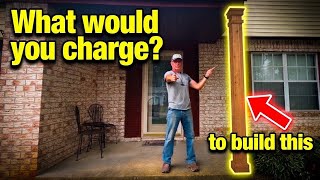 Over Budget, Out of Time! Porch Post Build
