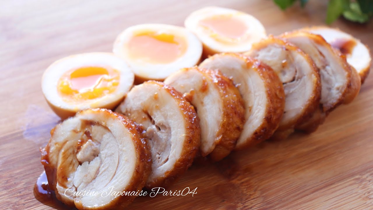Comment faire de Chashu de cuisses de poulet pour Ramen  I  Cuisine Japonaise Paris 04