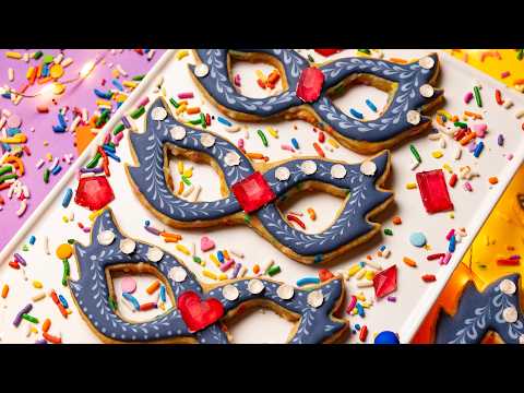 Full Tutorial Costume Mask Cookies for Purim thumbnail