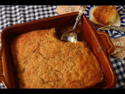 Butterscotch Pudding Cake Recipe Demonstration - Joyofbaking.com