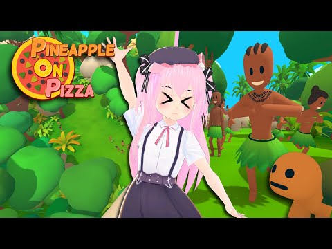 ¿En busca de piña? | Pineapple on pizza by Alva Majo | CherryCat | Vtuber 🍒