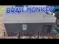 Rfrigrateurconglateur 15 litres en laiton singe