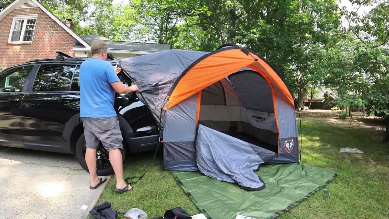RightLine SUV tent and Mattress 2022 Pilot Review and Setup YouTube