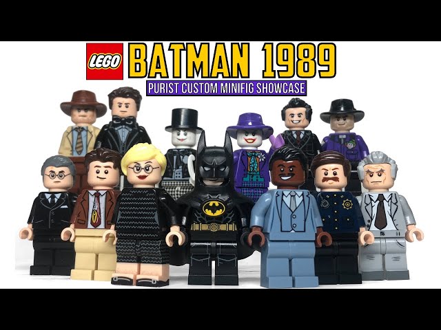 LEGO THE BATMAN Custom Minifigure Showcase 