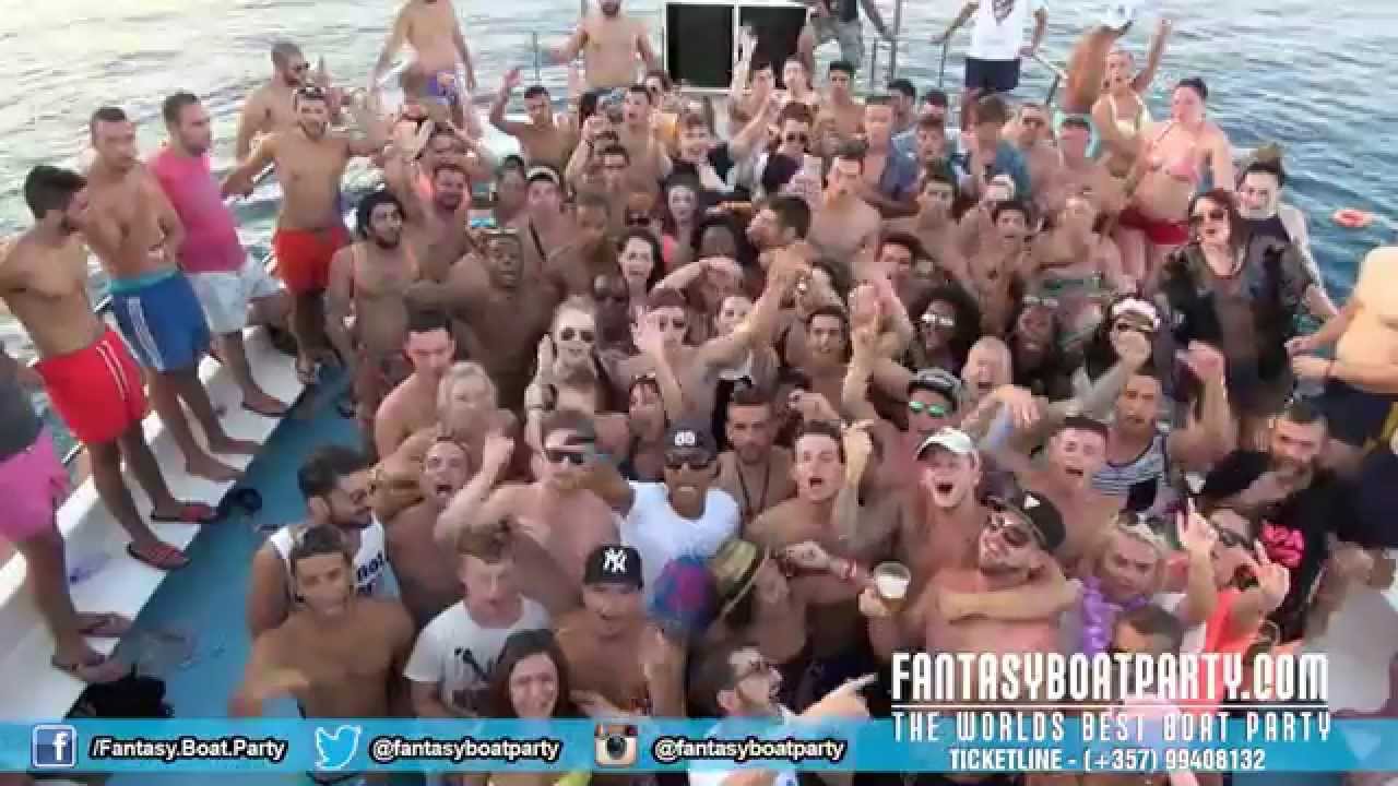FANTASY BOAT PARTY AYIA NAPA CYPRUS FRIDAY 21ST AUGUST 2015 DJ Blueprint