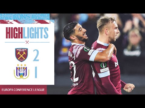 West Ham Anderlecht Goals And Highlights