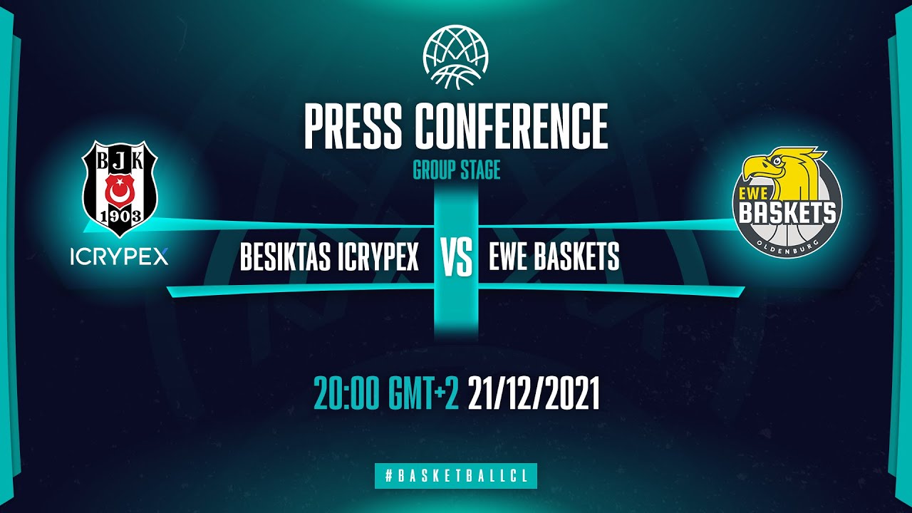 Besiktas Icrypex v EWE Baskets Oldenburg - Press Conf