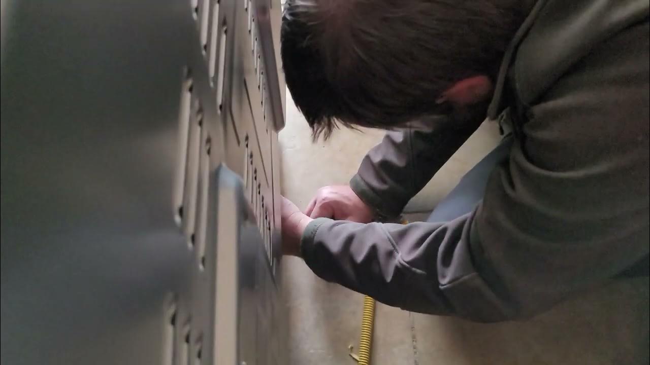 How to install a Samsung gas range oven, DIY. Airfryer oven with