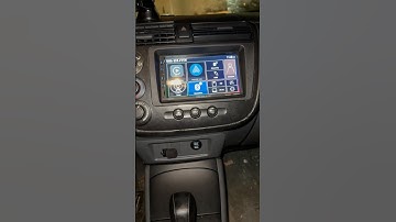 Boss Apple / Android Head unit & Backup Camera- 2002 Civic EX #honda #radio #apple #android #camera
