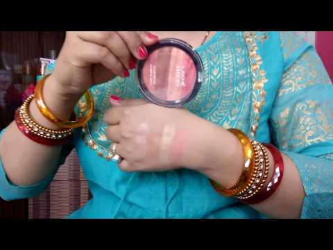 Lakme absolute illuminating shimmer brick review. limited edition by savyasachi. best blush
