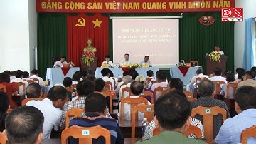 Đại biểu Quốc hội tiếp xúc cử tri huyện Tân Phú