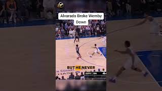 How Alvarado Physically Wore Down Wembanyama Possession by Possession