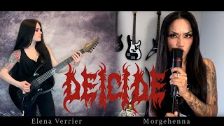 Deicide - Blame It On God (cover by Elena Verrier &amp; Morgehenna)