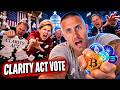 Crypto's Biggest Vote EVER Is Happening RIGHT NOW (CLARITY Act LIVE)のサムネイル