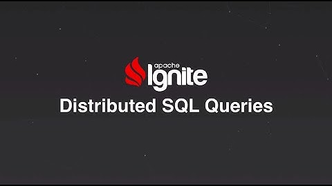 Distributed SQL Queries