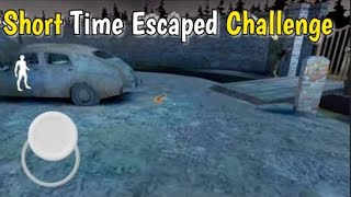 Short Time Escaped Challenge || I Escaped From House In Short Time || @Fawad-Khan786