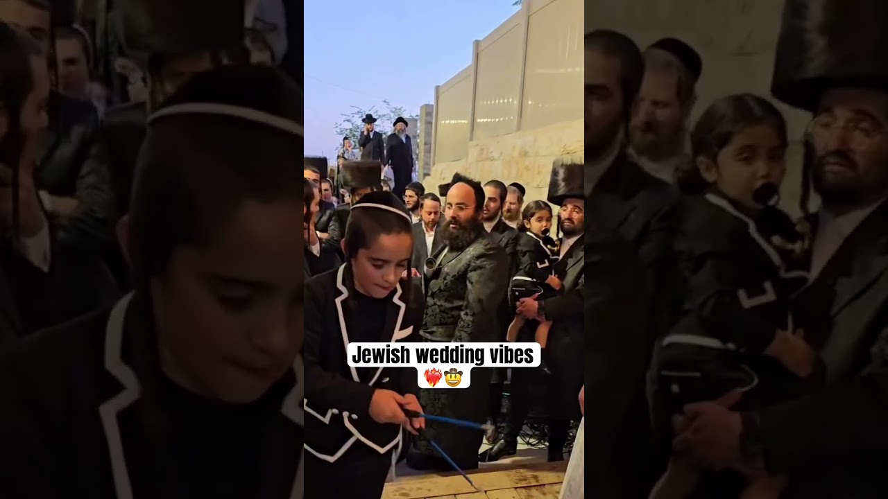 Jewish wedding vibes❤️‍🔥🤠 (Chaim Shapira)