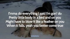 Nicki Minaj - Bed (Lyrics) feat. Ariana Grande - Durasi: 3:10. Nicki Minaj - Bed (Lyrics) feat. Ariana Grande - Durasi: 3:10.