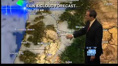 KOIN 5 p.m. Forecast July 17, 2013