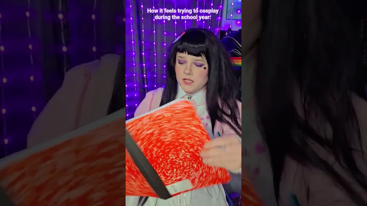 not my og idea! #cosplay #trending #viral #relatable #fyp #danganronpa #mikan #boost #anime #youtube