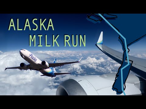 ALASKA MILK RUN | Alaska 737MAX9 | Seattle To Ketchikan To Sitka To Juneau To Anchorage