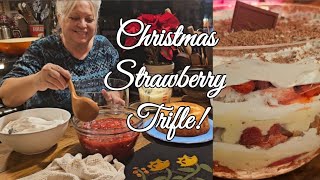 Christmas Strawberry Trifle,  Few ingredients,  very Delicious! by Whippoorwill Holler 28,857 views 4 months ago 29 minutes