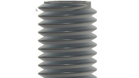 Create Custom Threads With Tapered Ends In Fusion 360
