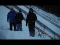Alaskan ski jumpers compete in the 2017 New Year's Classic