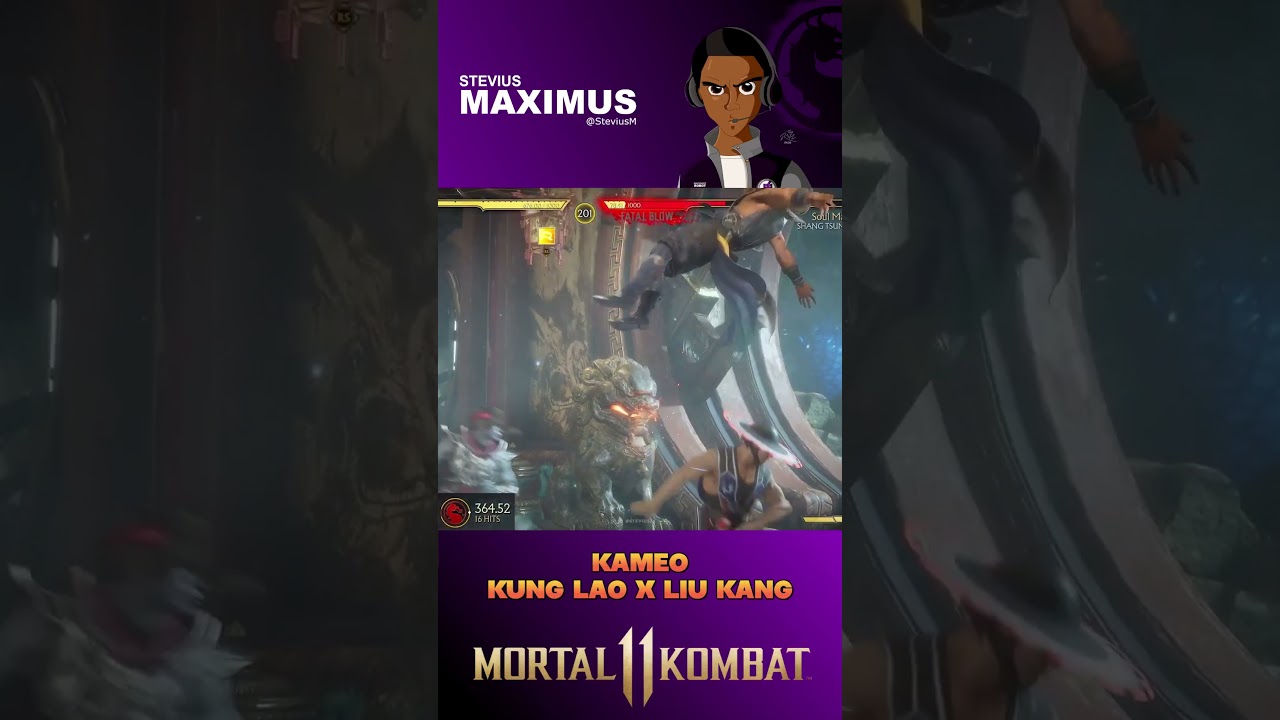 KAMEO - Kung Lao x Liu Kang | Mk1 vs Mk11 