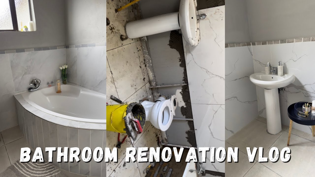 VLOG BATHROOM RENOVATION VLOG SOUTH AFRICAN YOUTUBER YouTube