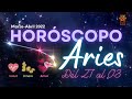 🎇ARIES✨ HORÓSCOPO DE HOY AMOR❤, DINERO Y SALUD. Semana del 27 de Marzo al 03. Horóscopo SEMANAL