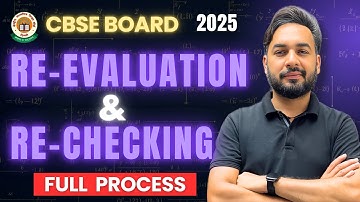 🎯 CBSE Result 2025 Re-evaluation & Re-verification Process | Step-by-Step Guide | CBSE Result 2025