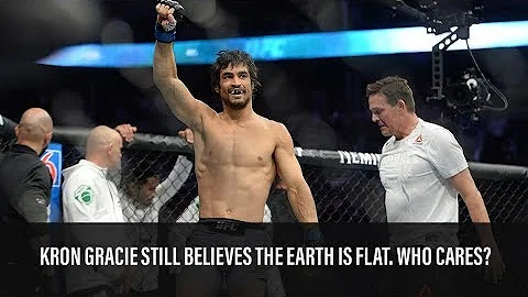 Kron Gracie Still Believes in Flat Earth. So What?