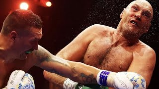 Oleksandr Usyk Beats Up &amp; Knocks Down Tyson Fury via Split Decision