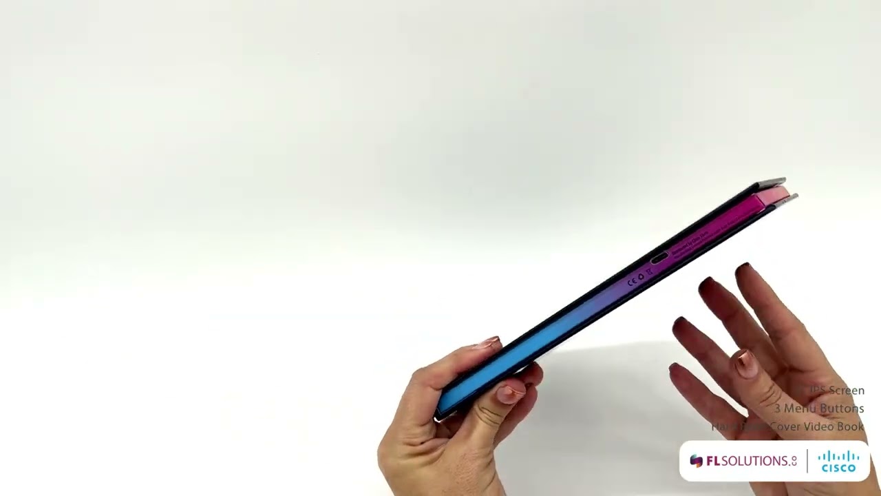 Cisco Custom Video Book with 7" IPS Screen | FL Solutions
