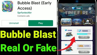 Bubble Blast App Real Or Fake । Bubble Blast Free Fire Real Or Fake । Free Fire Diamond App screenshot 2