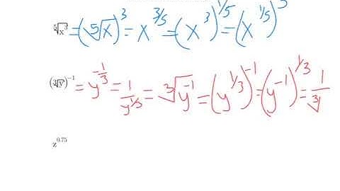 Rational exponents challenge