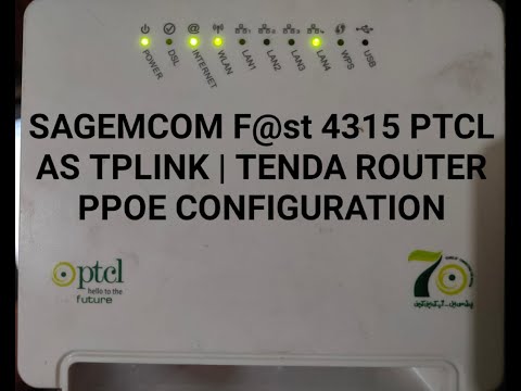 PTCL Sagemcom Router PPPoE Configuration | [email protected] 4315 PTCL