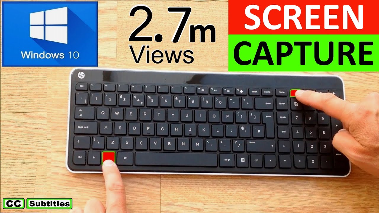 How To Take Screenshots In Windows 10 How To Print Screen In Windows 10 Youtube