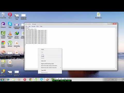 simple html coding and output - YouTube