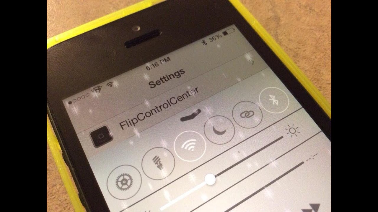 FlipControlCenter To Custom Toggles