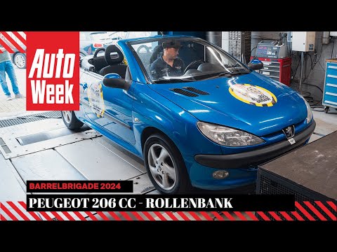 Barrelbrigade 2024 - Peugeot 206 CC - Rollenbank