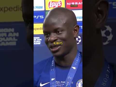 The Most Humble Footballer Ever.. Ngolo Kante 👑❤️ #shorts