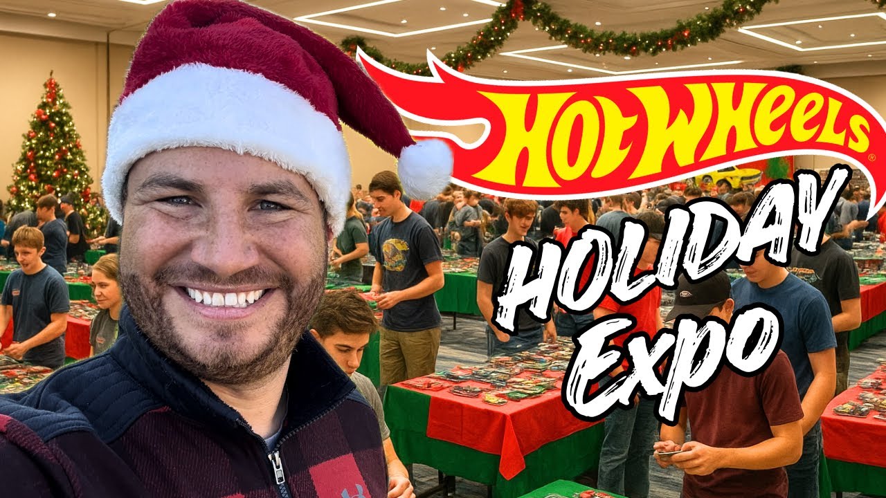 INSANE Holiday Hot Wheels Convention – Rare Cars Everywhere! 🎄