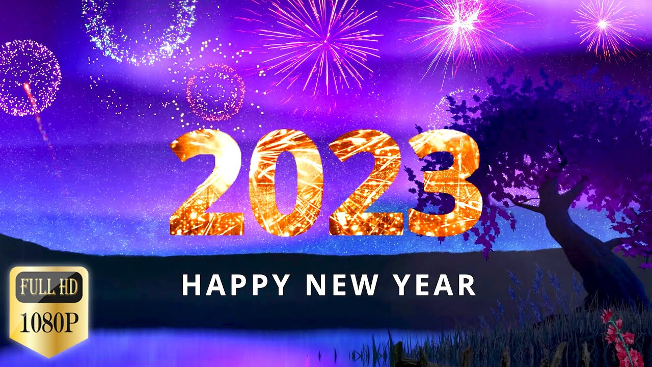 Free Happy New Year 2023 Greetings Card In Full HD-No Copyright ...
