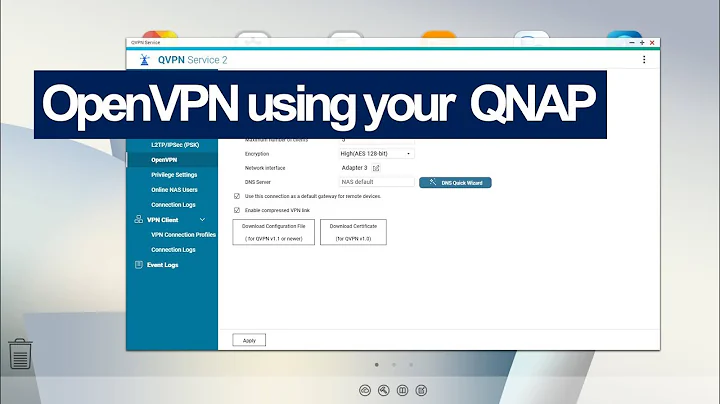 OpenVPN on your QNAP