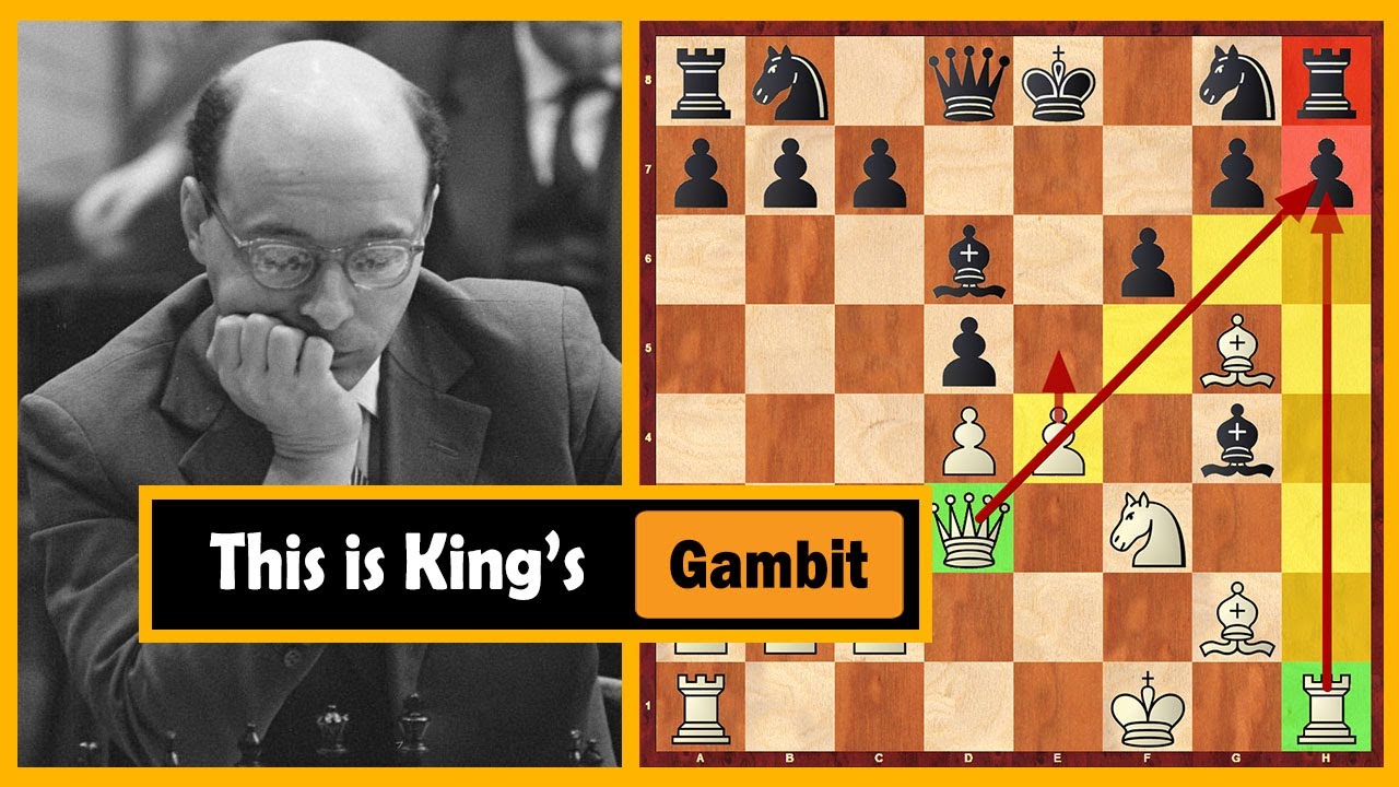 Bronstein Plays King's Gambit Against WIM