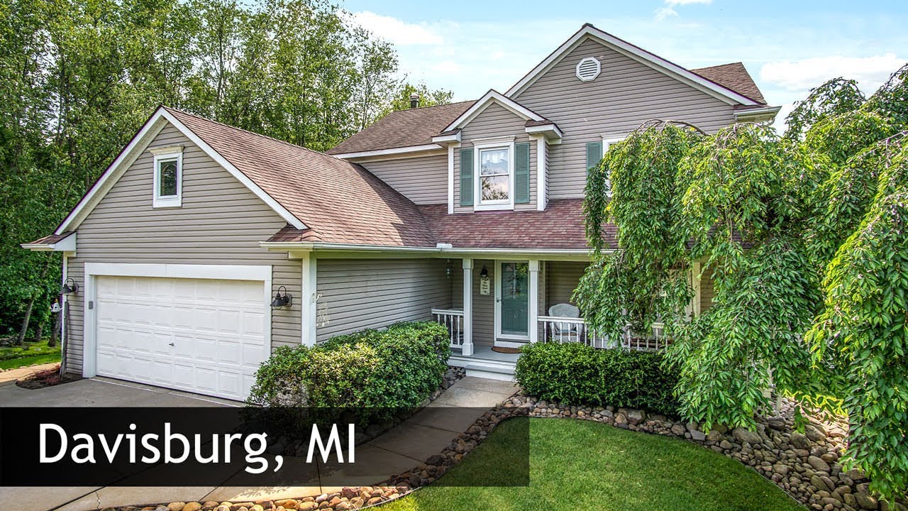 Tour of 9485 Ryella Lane Davisburg, MI Real Estate & Homes YouTube